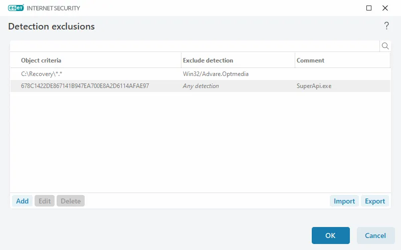 Detection Engine