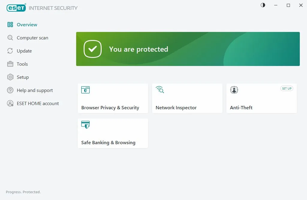 ESET Interface